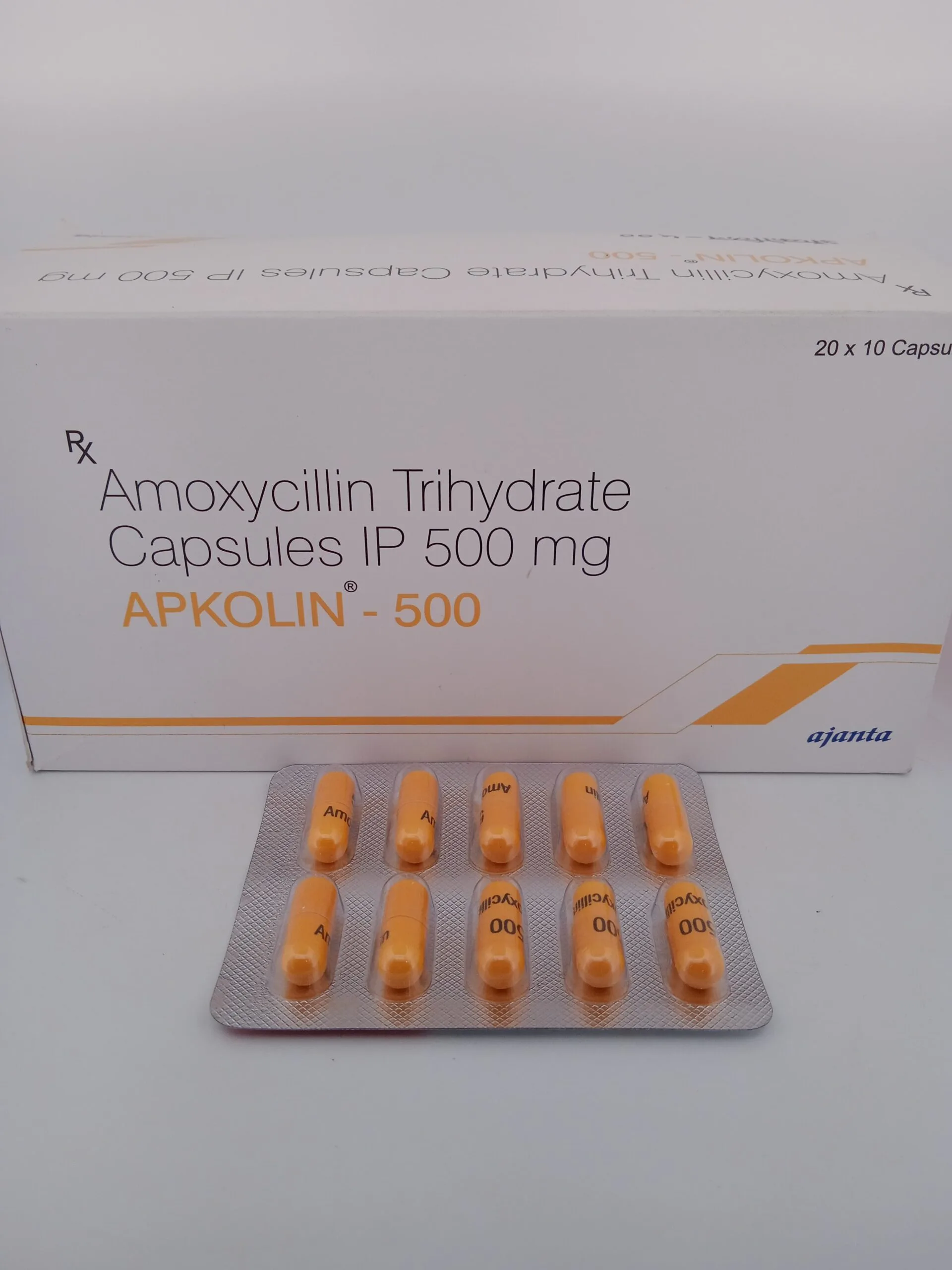 APKOLIN 500 MG - 10 CAPSULES - Image 2