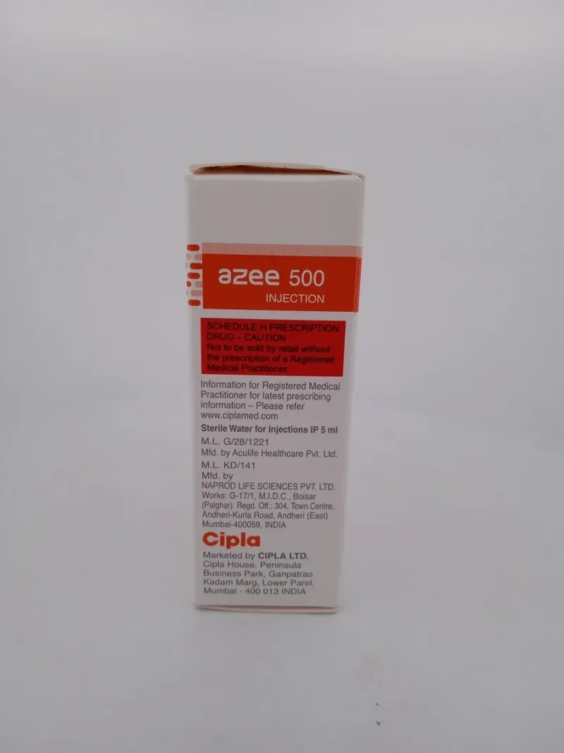 AZEE 500 INJECTION - 1 VIAL - Generic Pacific Pharmacy AZEE 500 ...