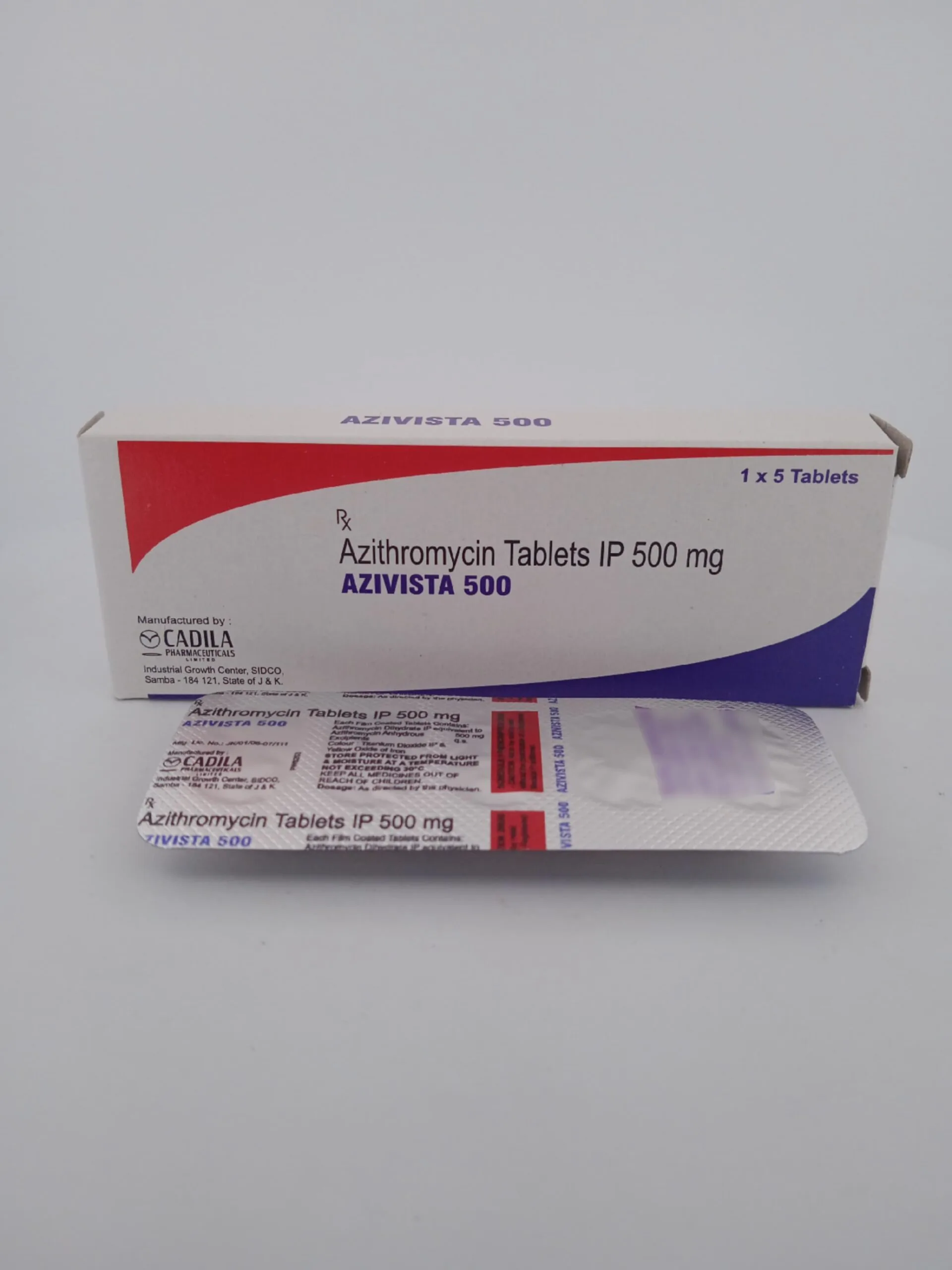 AZIVISTA 500 MG - 5 TABLETS - Image 3