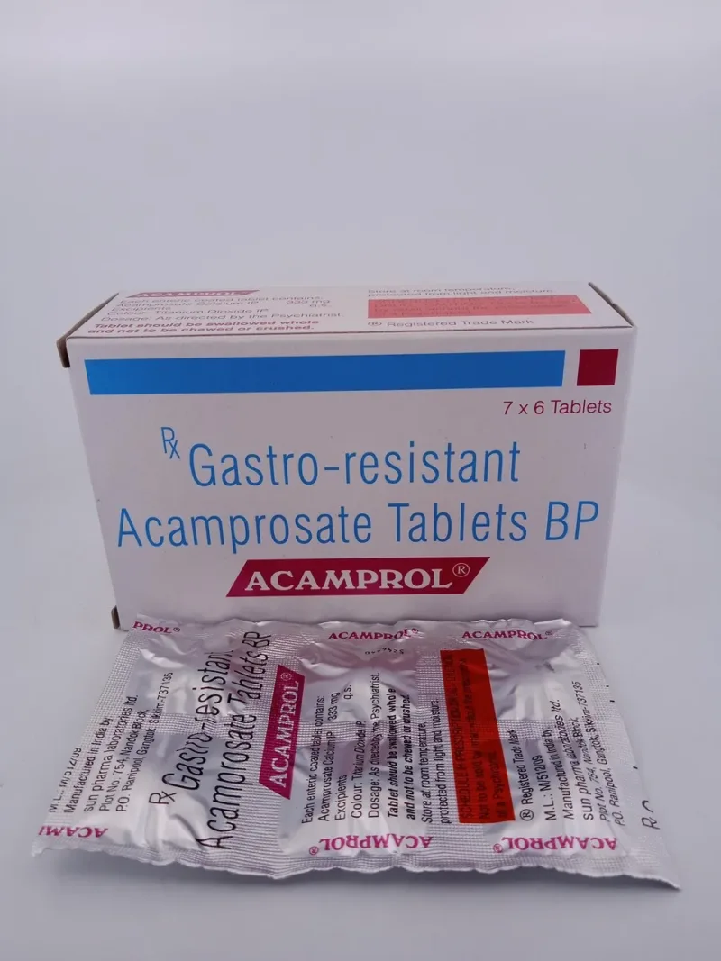 ACAMPROL 333 MG - 6 TABLETS - Generic Pacific Pharmacy ACAMPROL 333 MG ...
