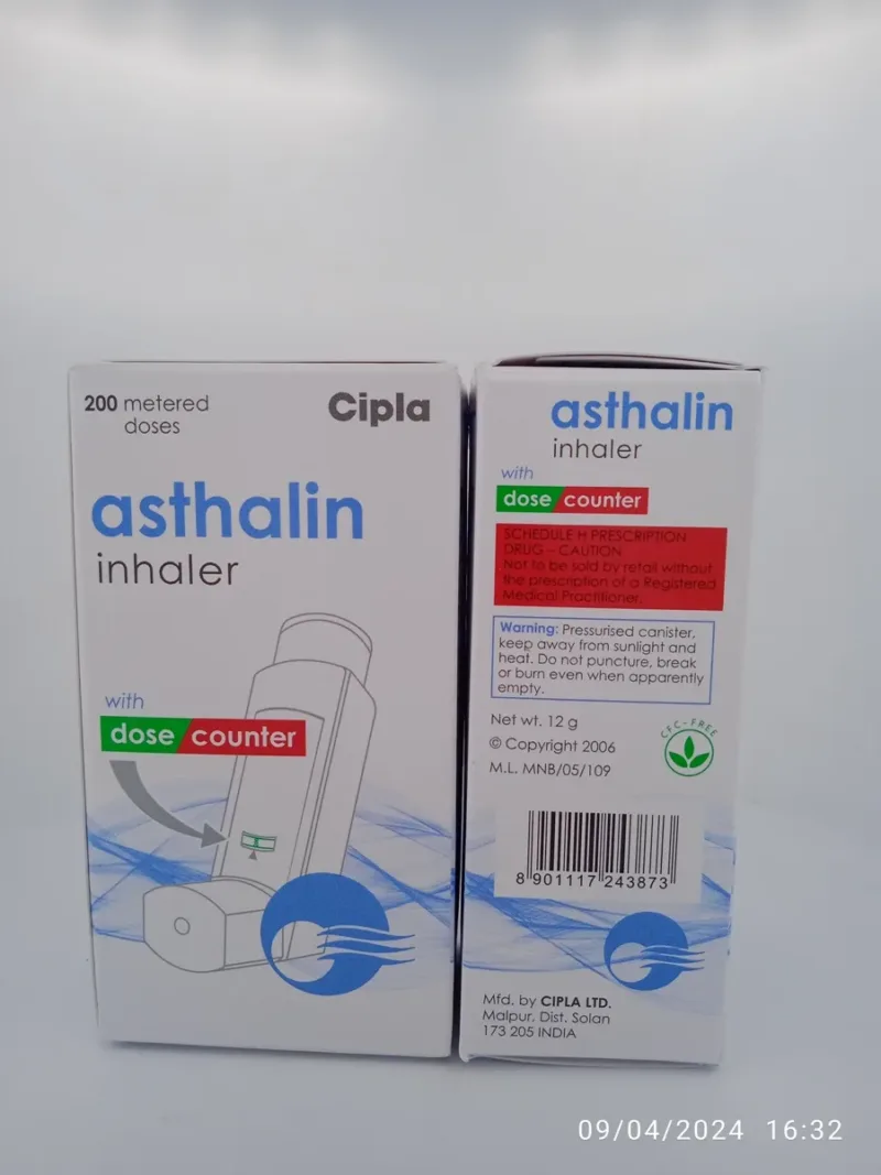 ASTHALIN 100MCG INHALER - 200 METERED DOSE - Generic Pacific Pharmacy ...