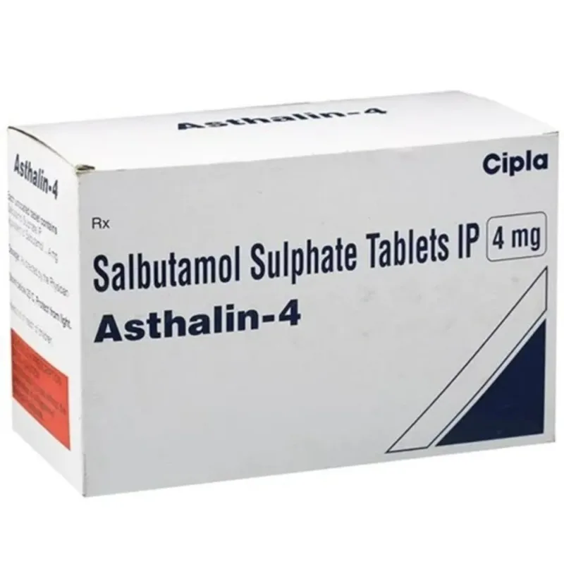 Salbutamol 4 mg Tablets for Breathing Relief | Asthalin