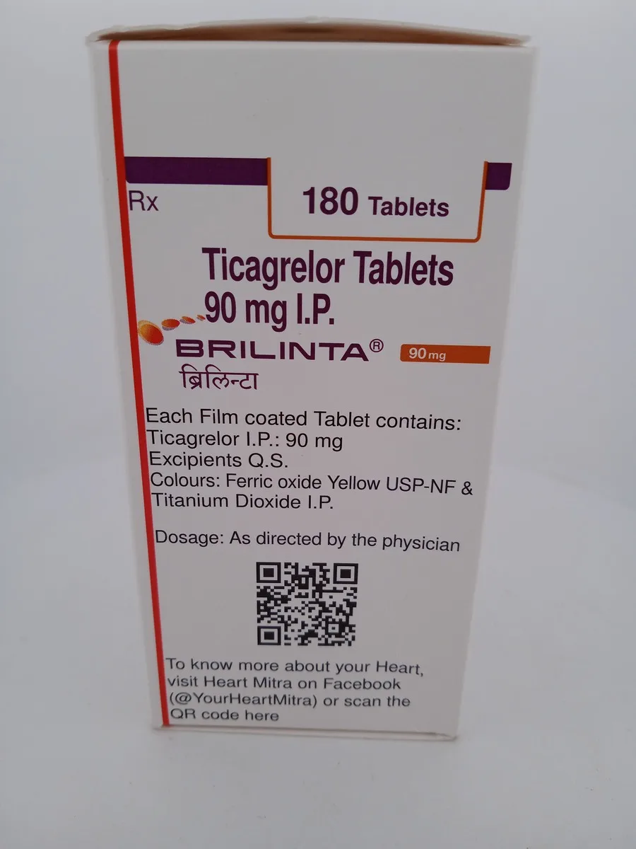 BRILINTA 90 MG - 1 BOTTLE OF 180 TABLETS - Image 2