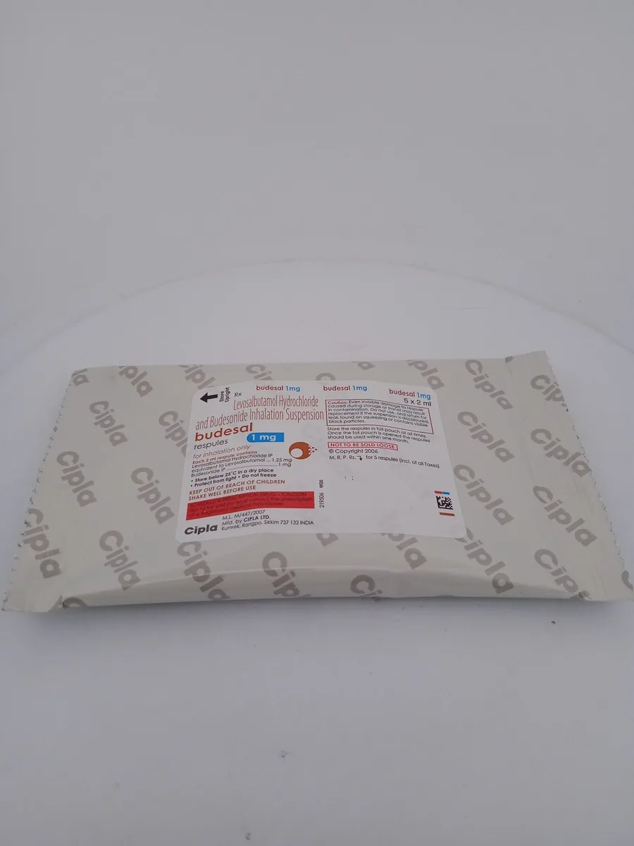 BUDESAL 1 MG - 5 RESPULES - Image 2