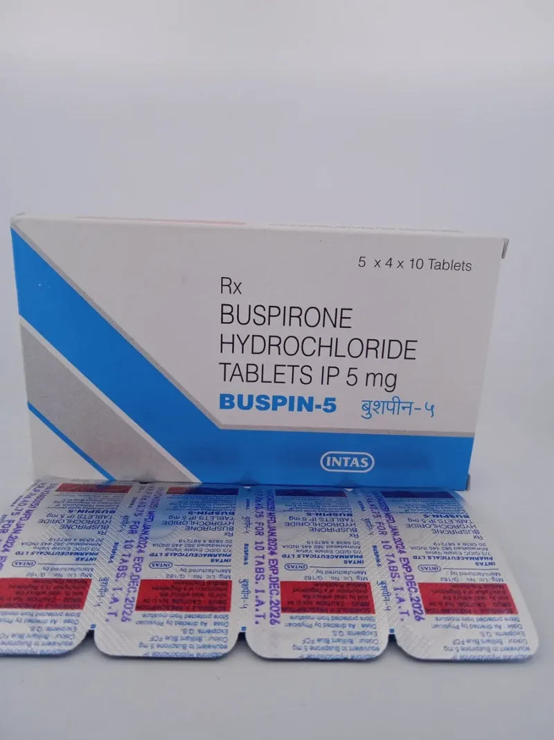 BUSPIN 5 MG - 10 TABLETS - Generic Pacific Pharmacy BUSPIN 5 MG ...