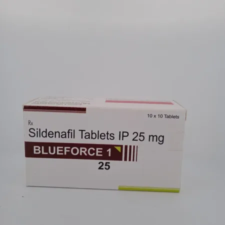 BLUEFORCE 25 MG - 10 TABLETS