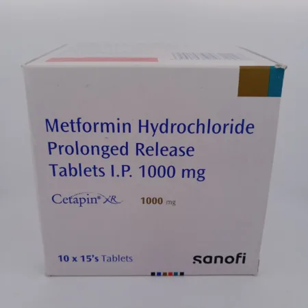 CETAPIN XR 1000 MG - 15 TABLETS