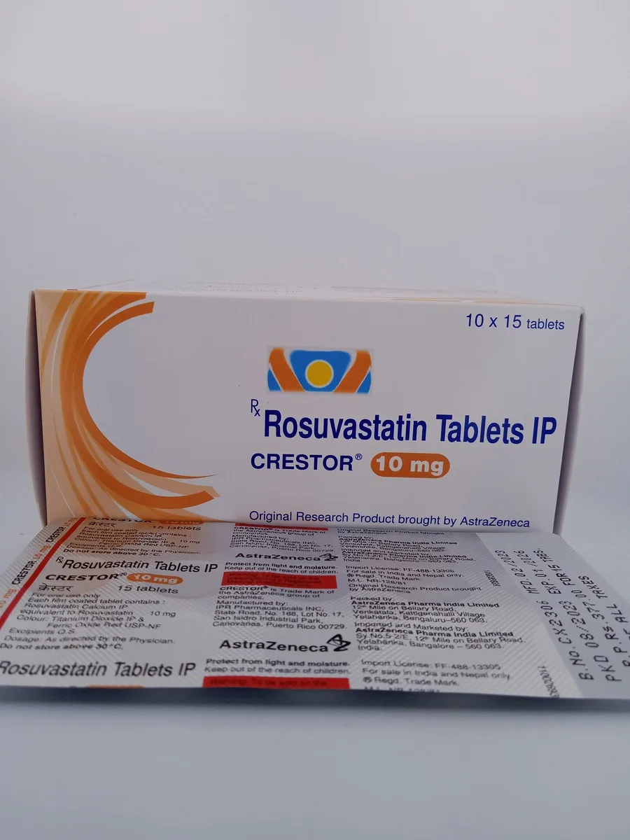 CRESTOR 10 MG - 15 TABLETS - Image 3
