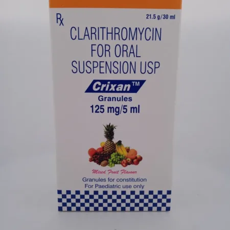 CRIXAN GRANULES 125MG/5ML - 1 BOTTLE OF 21.5g/30ML