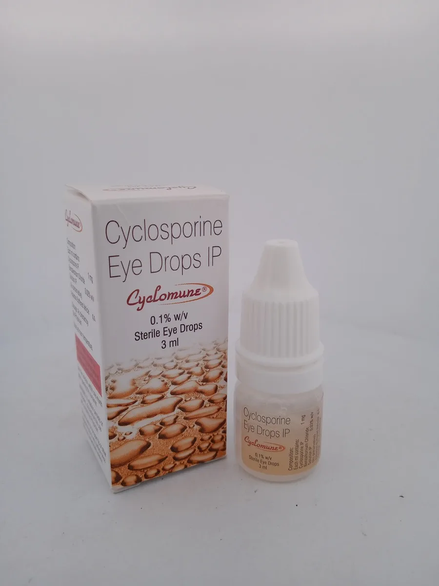 CYCLOMUNE 0.1% - 1 BOTTLE OF 3ML - Image 2