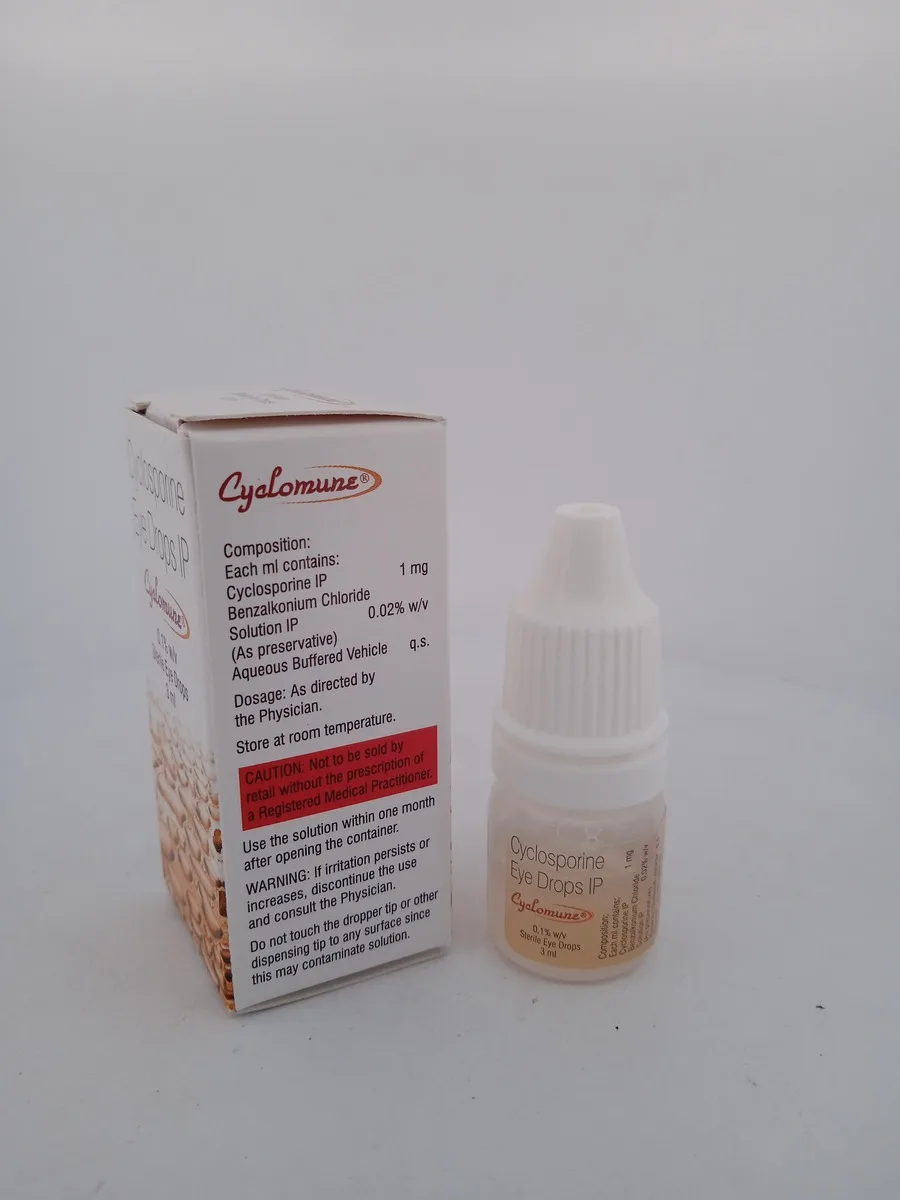 CYCLOMUNE 0.1% - 1 BOTTLE OF 3ML - Image 4