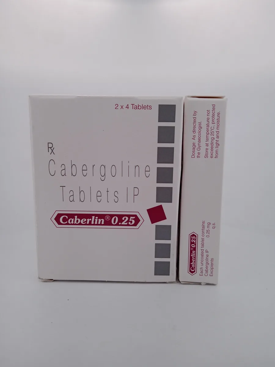 CABERLIN 0.25 MG - 4 TABLETS
