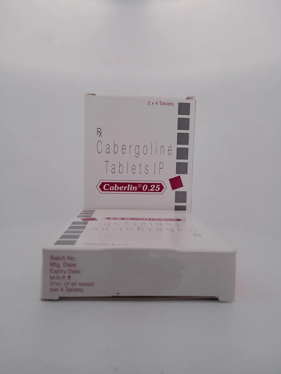 CABERLIN 0.25 MG - 4 TABLETS - Image 4