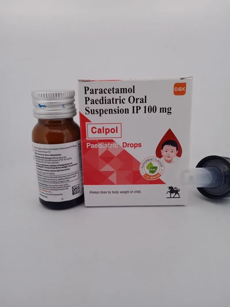 CALPOL PAEDIATRIC DROPS - 1 BOTTLE 15ML - Generic Pacific Pharmacy ...
