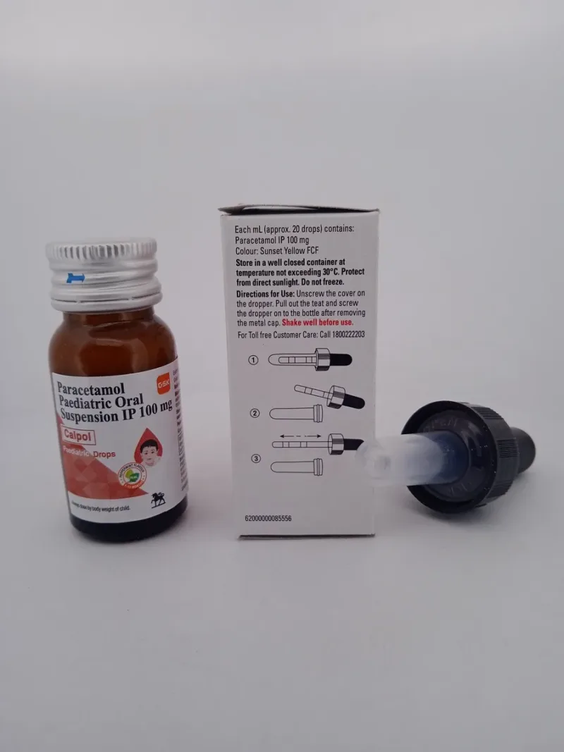 CALPOL PAEDIATRIC DROPS - 1 BOTTLE 15ML - Generic Pacific Pharmacy ...