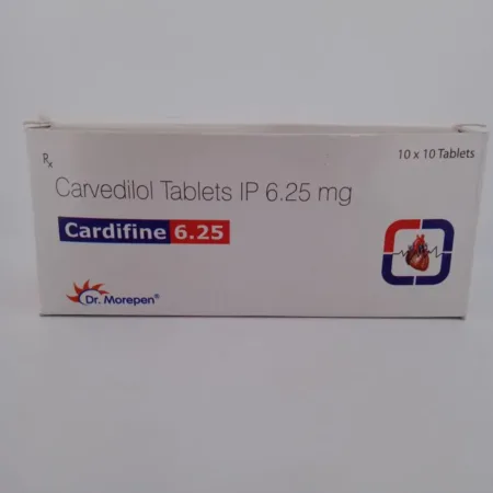 CARDIFINE 6.25MG - 10 TABLET