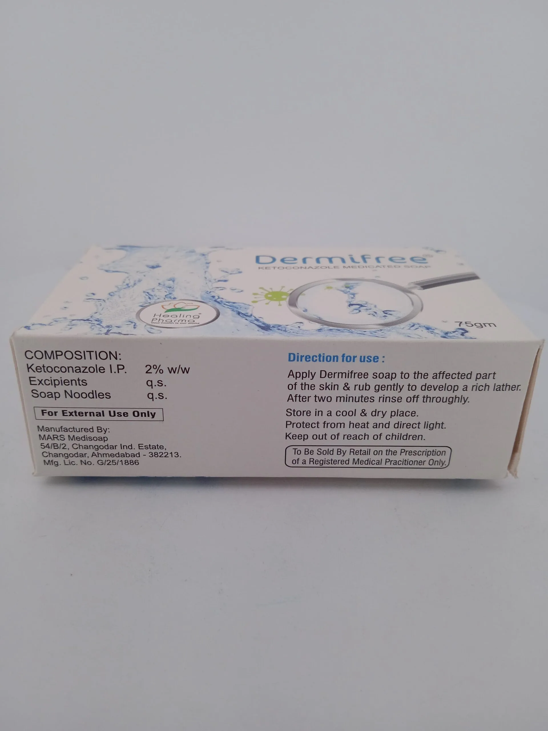 DERMIFREE SOAP - 1 BAR OF 75GM - Image 3