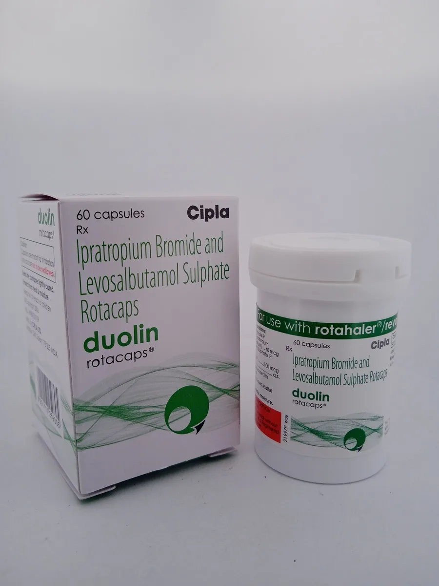 DUOLIN ROTACAPS - 1 BOTTLE OF 60 CAPSULE - Image 2