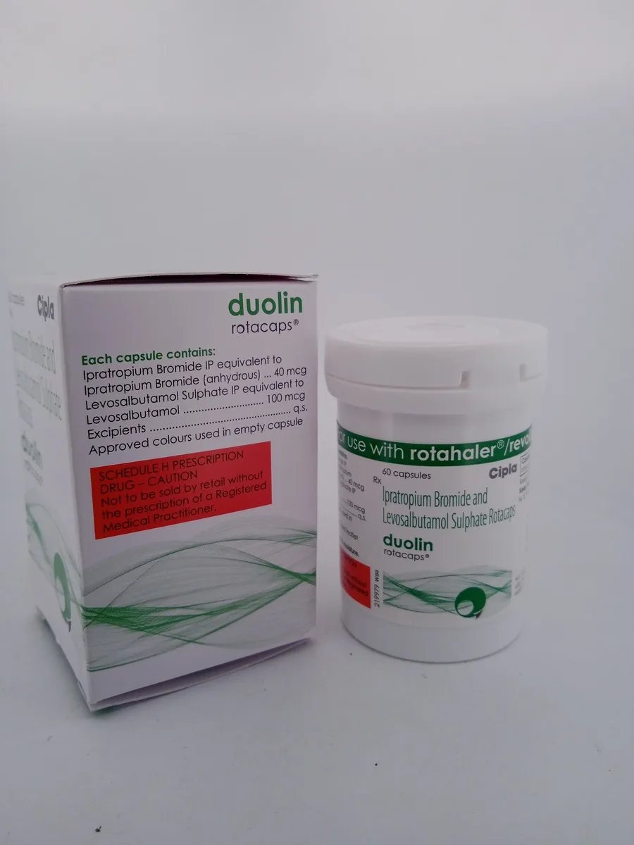 DUOLIN ROTACAPS - 1 BOTTLE OF 60 CAPSULE - Image 4