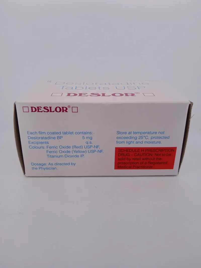 DESLOR 5 MG - 15 TABLETS - Generic Pacific Pharmacy DESLOR 5 MG ...