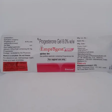 EMPROGEST GEL 8% - 1 PACK