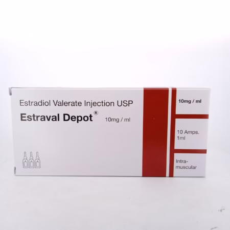 ESTRAVAL DEPOT 10MG/ML - 10 AMPOULES OF 1ML