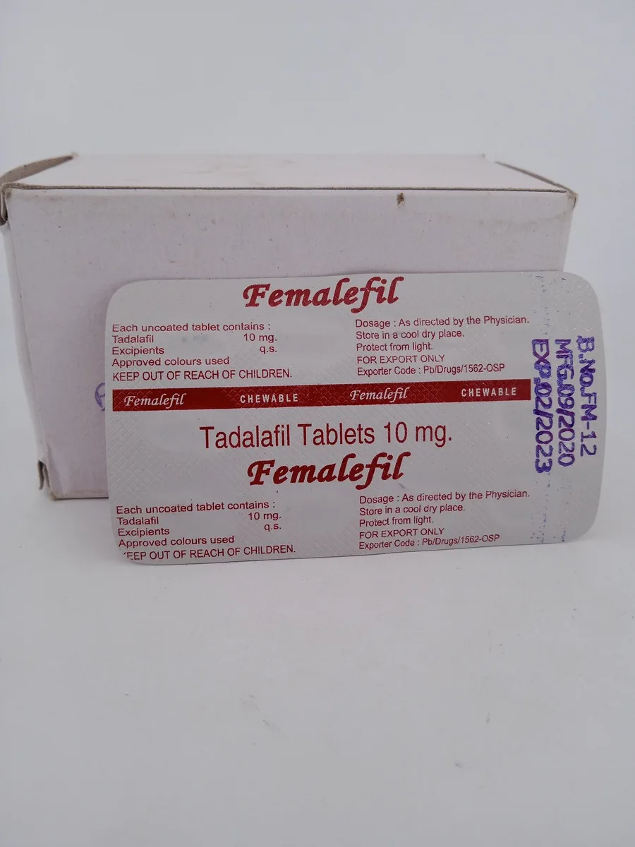 FEMALEFIL 10 MG - 10 TABLETS - Image 3