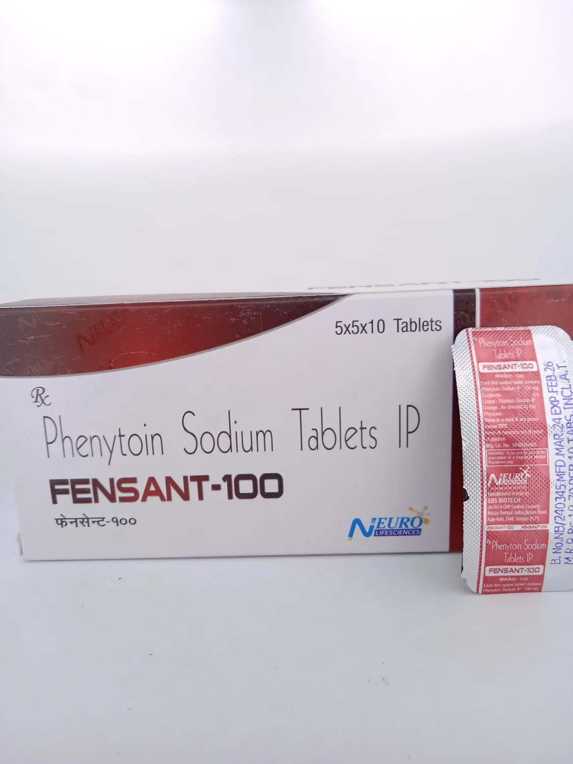 FENSANT 100 MG - 10 TABLETS - Image 3