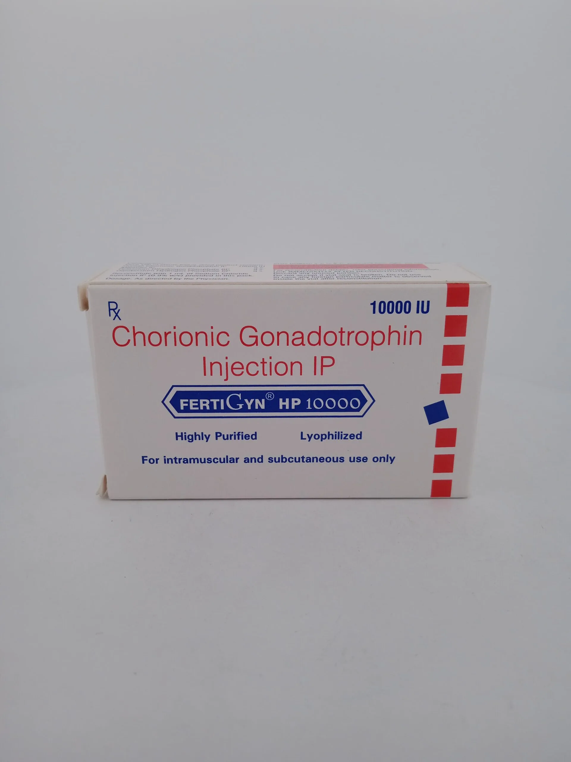 FERTIGYN 10000 IU INJECTION - 1 VIAL HCG