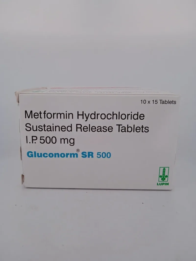 GLUCONORM SR 500 MG - 15 TABLETS - Generic Pacific Pharmacy GLUCONORM ...