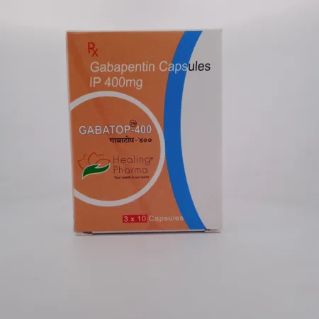 GABATOP 400 MG - 10 CAPSULES