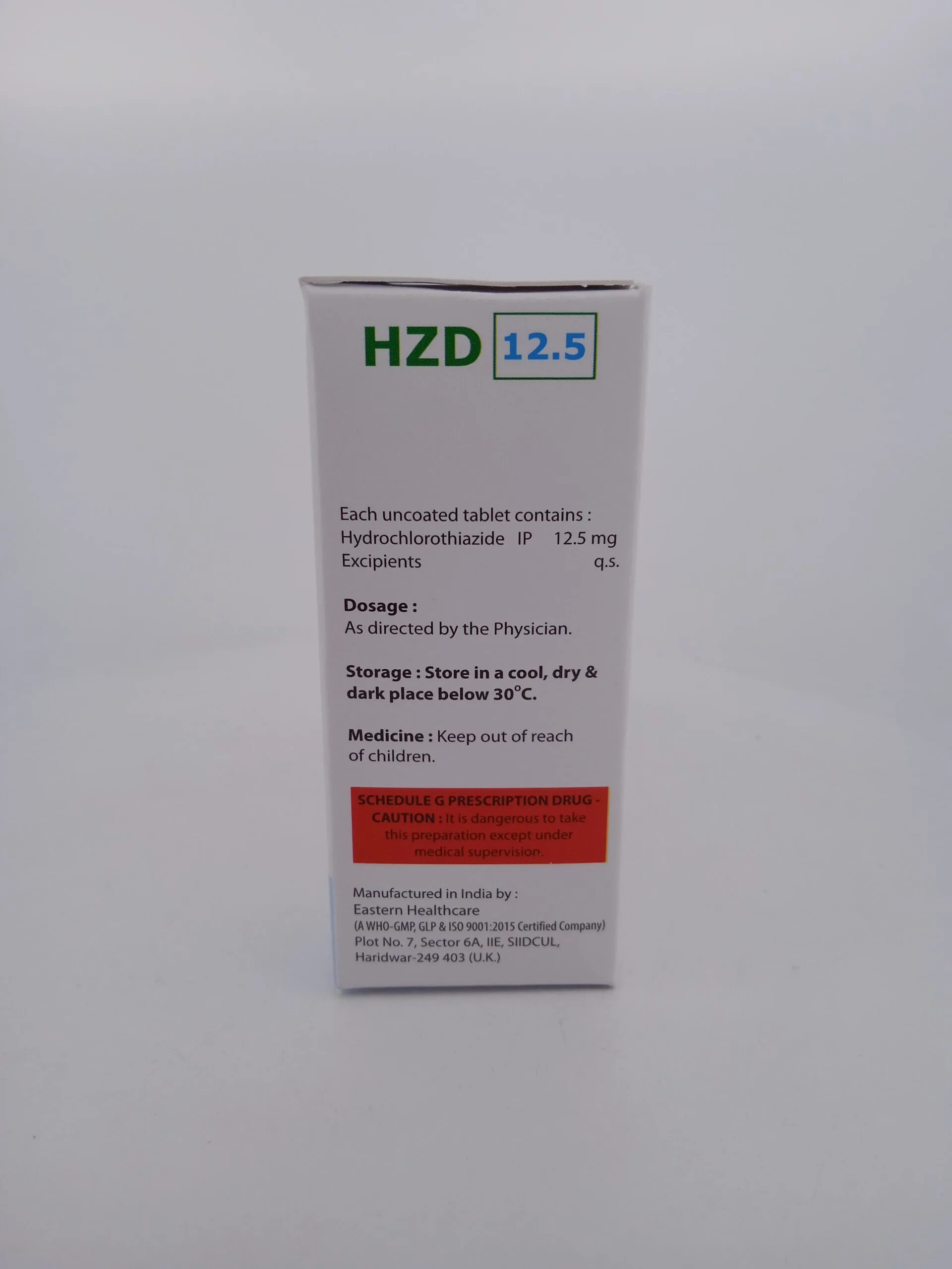 HZD 12.5 MG - 10 TABLETS - Image 4