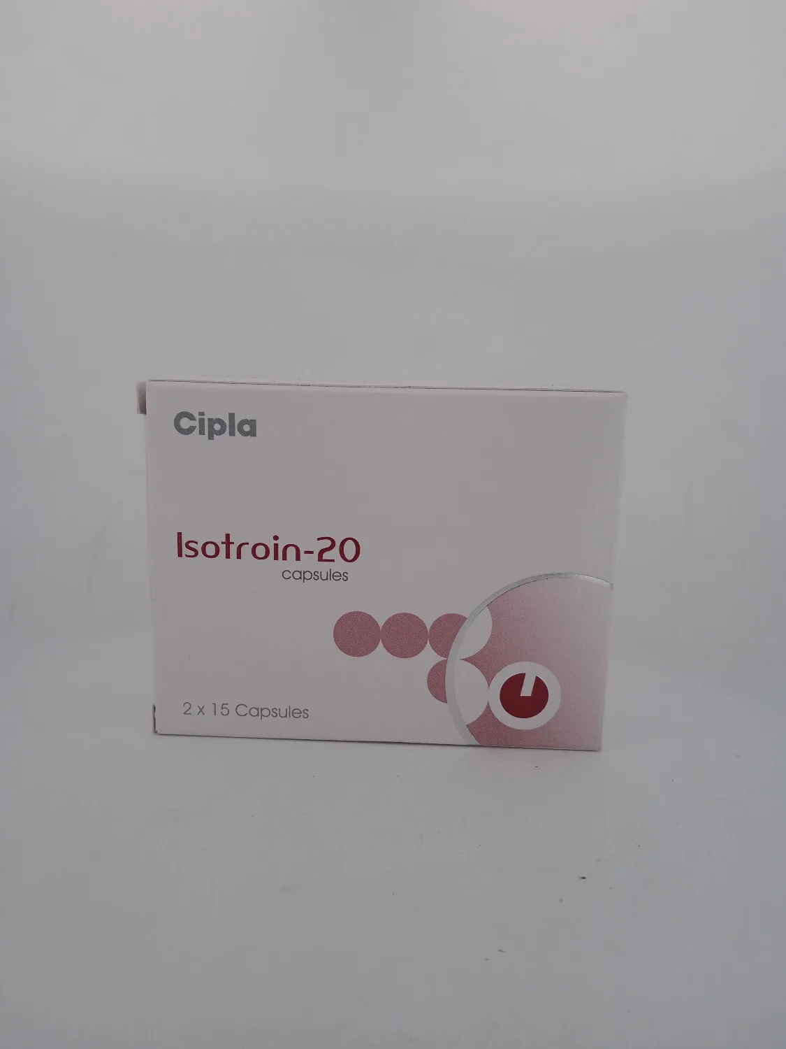 ISOTROIN 20 MG - 15 CAPSULES