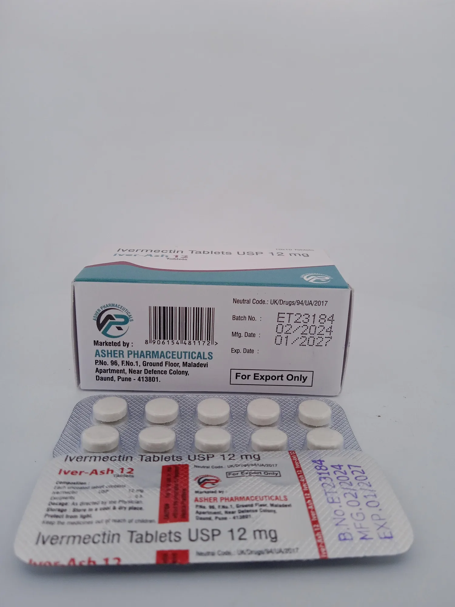 IVERASH 12 MG - 10 TABLET - Image 4