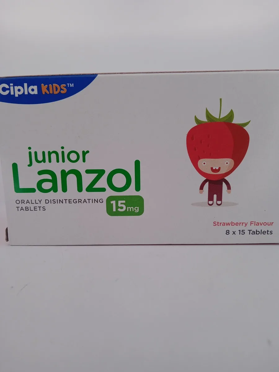 JUNIOR LANZOL 15 MG - 15 TABLETS