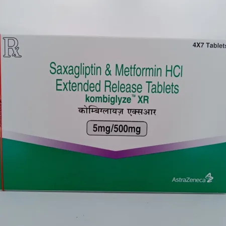 KOMBIGLYZE XR 5MG/500MG - 7 TABLETS