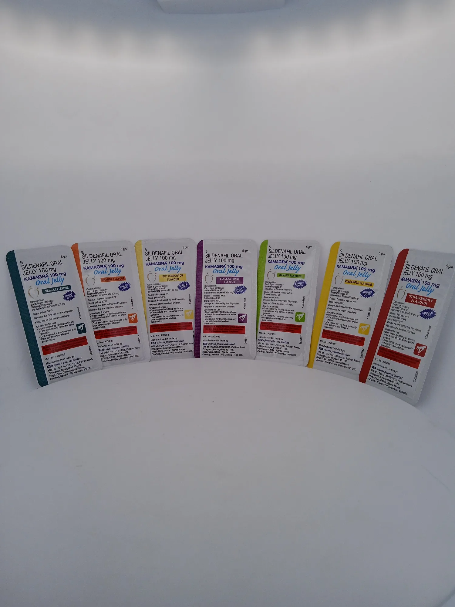 KAMAGRA 100 MG ORAL JELLY - 7 SACHET - Image 2