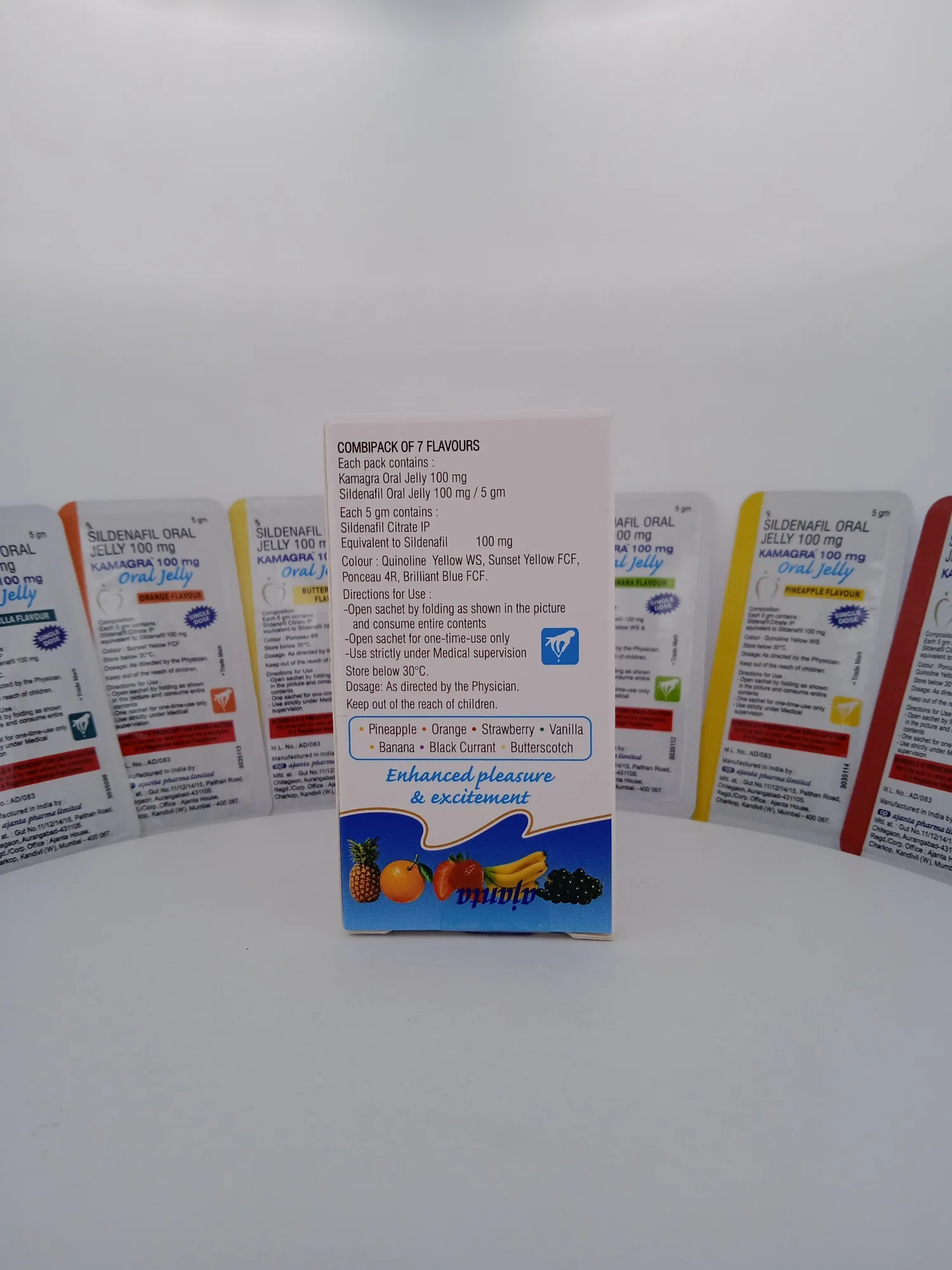 KAMAGRA 100 MG ORAL JELLY - 7 SACHET - Image 4