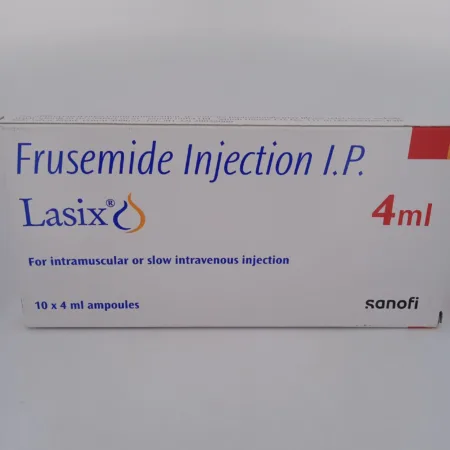 LASIX INJECTION - 10 AMPOULES OF 4ML