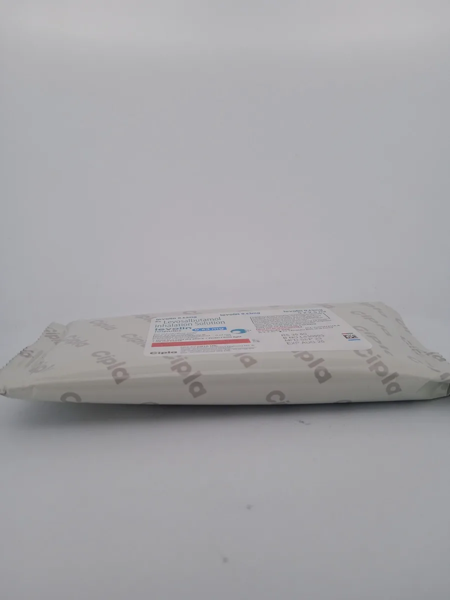 LEVOLIN 0.63 MG - 5 RESPULES OF 2.5ML - Image 4