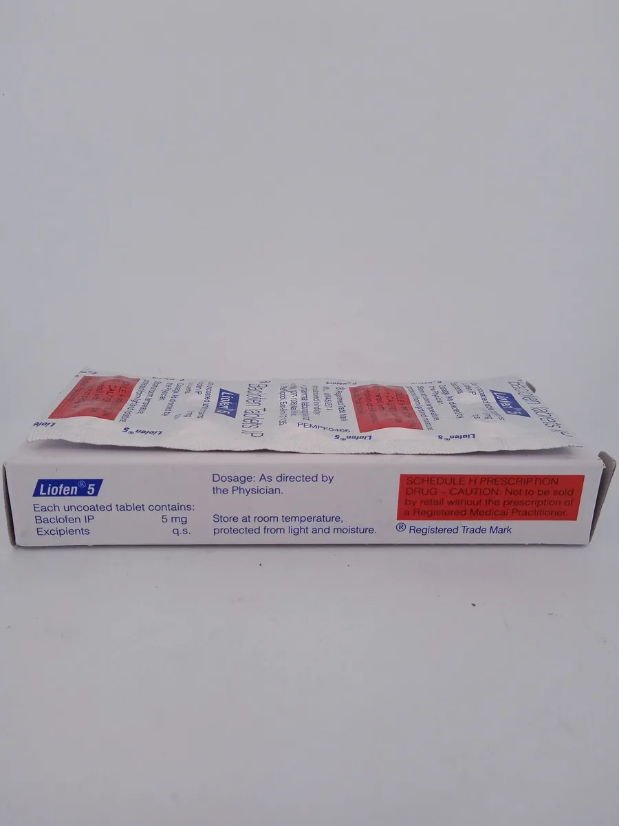 LIOFEN 5 MG - 10 TABLETS - Image 4