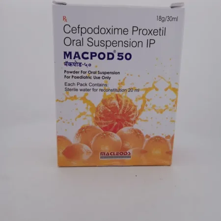 MACPOD 50 MG - 1 BOTTLE OF 18g/30ML