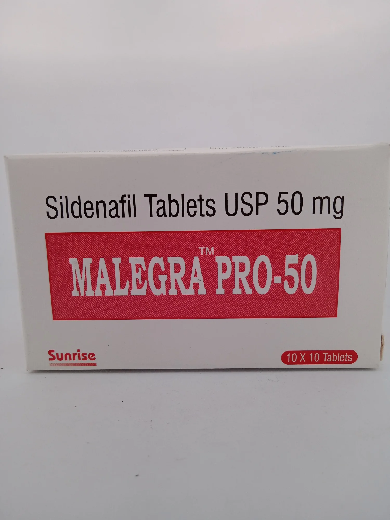 MALEGRA PRO 50 MG - 10 TABLETS