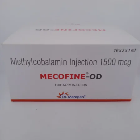 MECOFINE OD - 5 AMPOULES OF 1ML