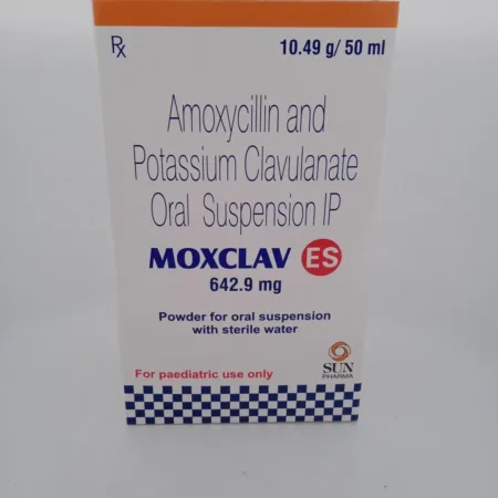 MOXCLAV ES 642.9 MG - 1 BOTTLE OF 10.49g/50ML
