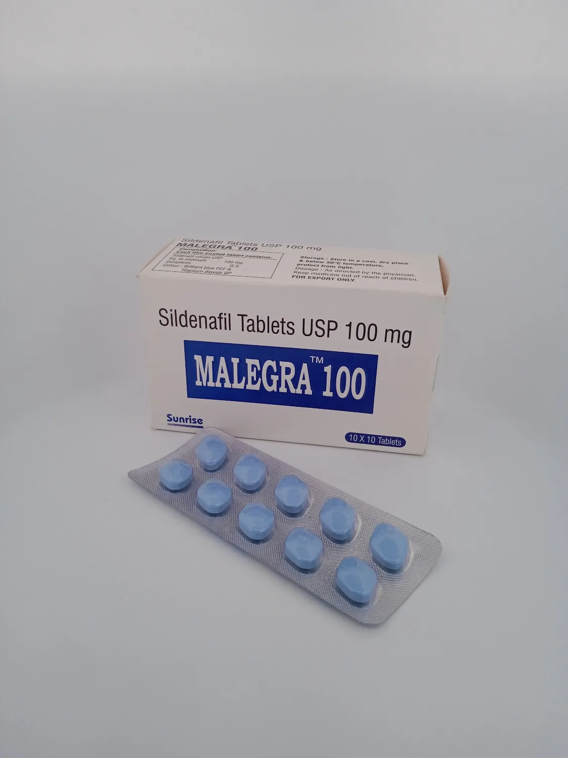 MALEGRA 100 MG - 10 TABLETS - Image 3