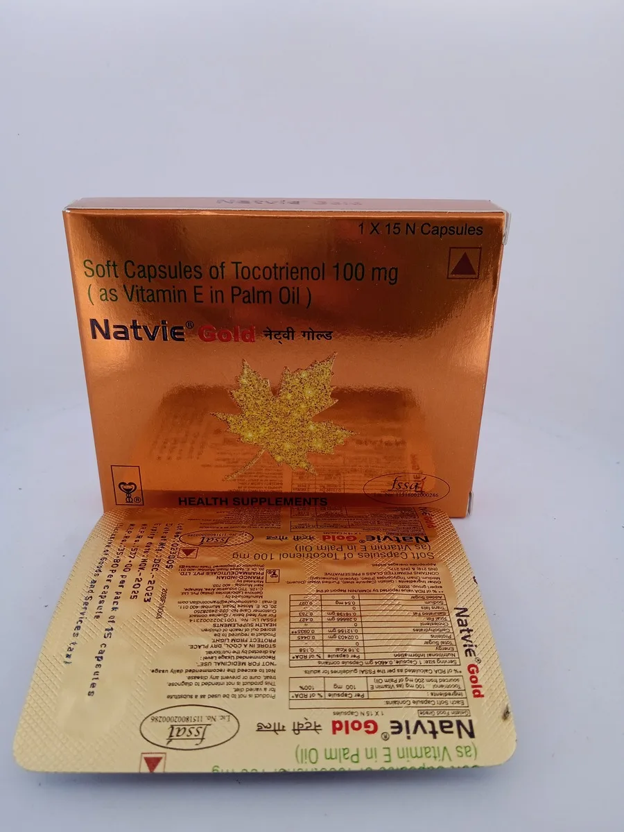 NATVIE GOLD 100 MG - 15 CAPSULES - Image 3