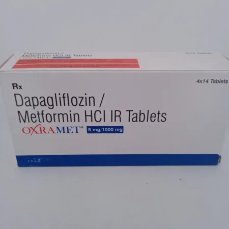 OXRA MET - 5MG/1000MG - 14 TABLET
