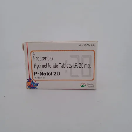 P-NOLOL 20 MG - 10 TABLETS