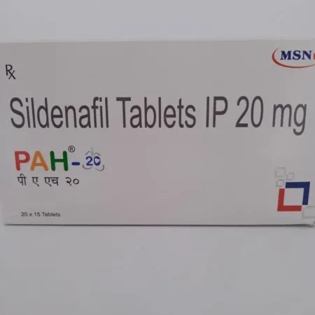 PAH 20 MG - 15 TABLETS